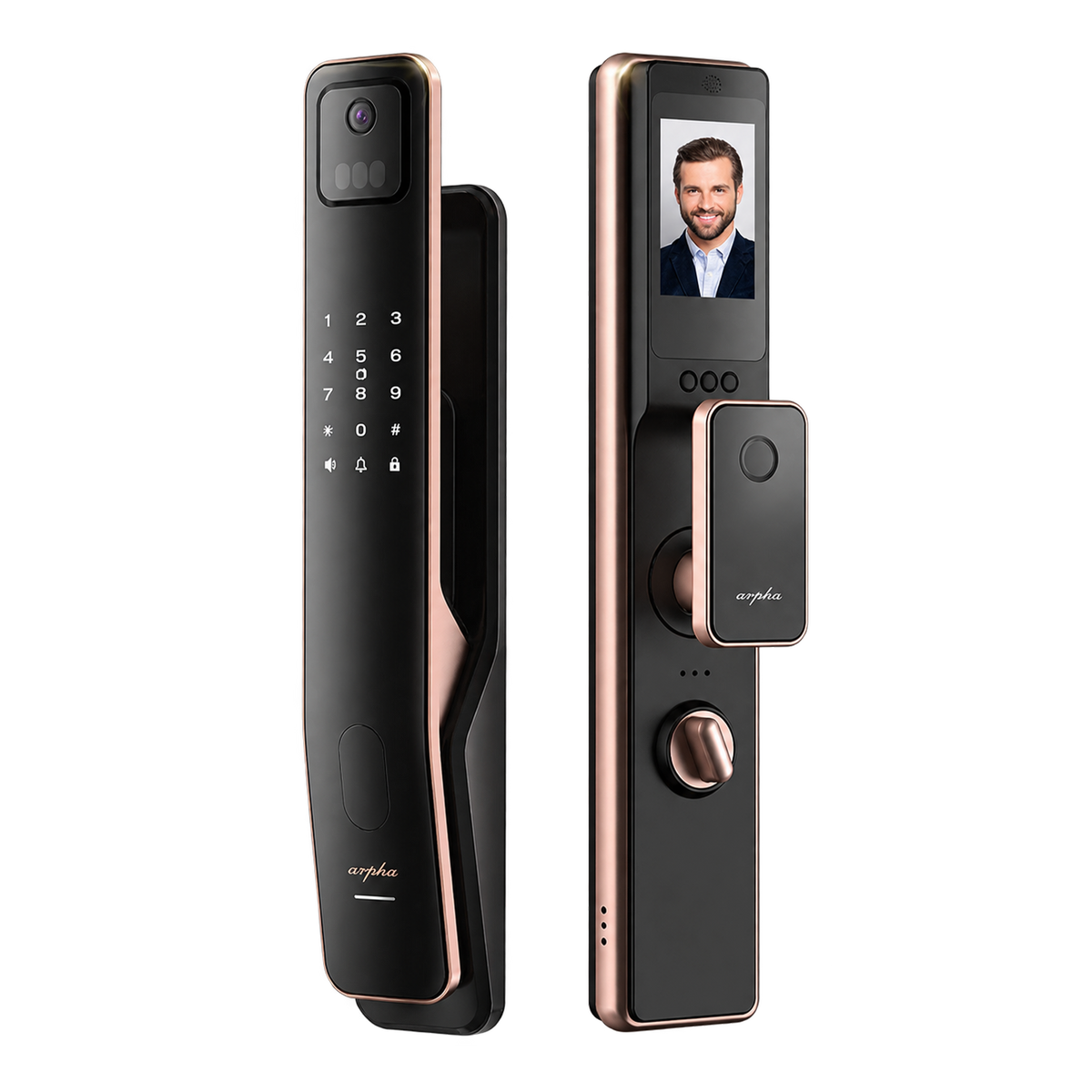 Arpha|K1 Ultra| 指靜脈人臉辨識全自動智慧電子鎖│Costco好市多熱銷推薦