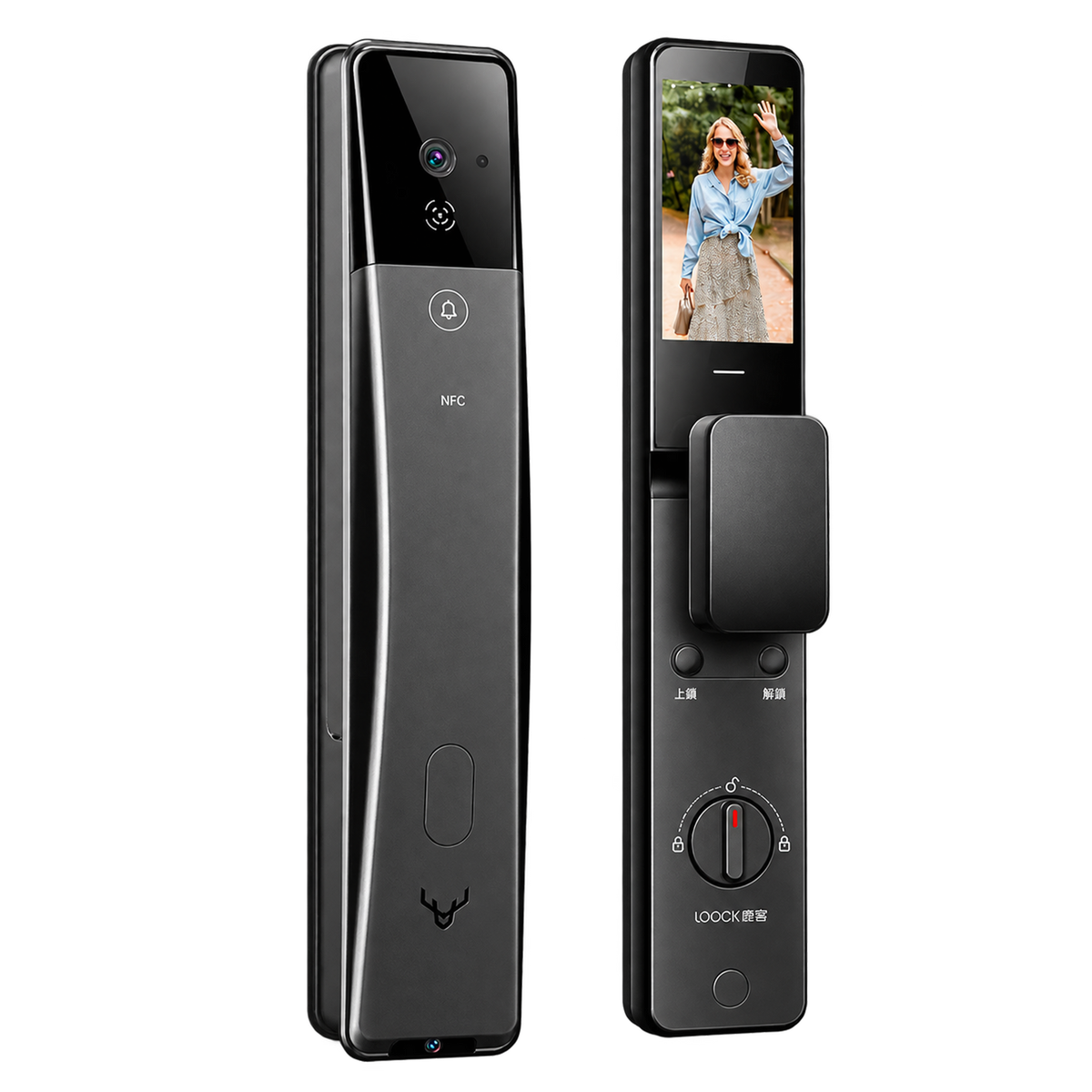 LOOCK鹿客|S6max| 指靜脈識別 3D人臉識別 貓眼智能電子鎖 小米生態鏈 米家APP