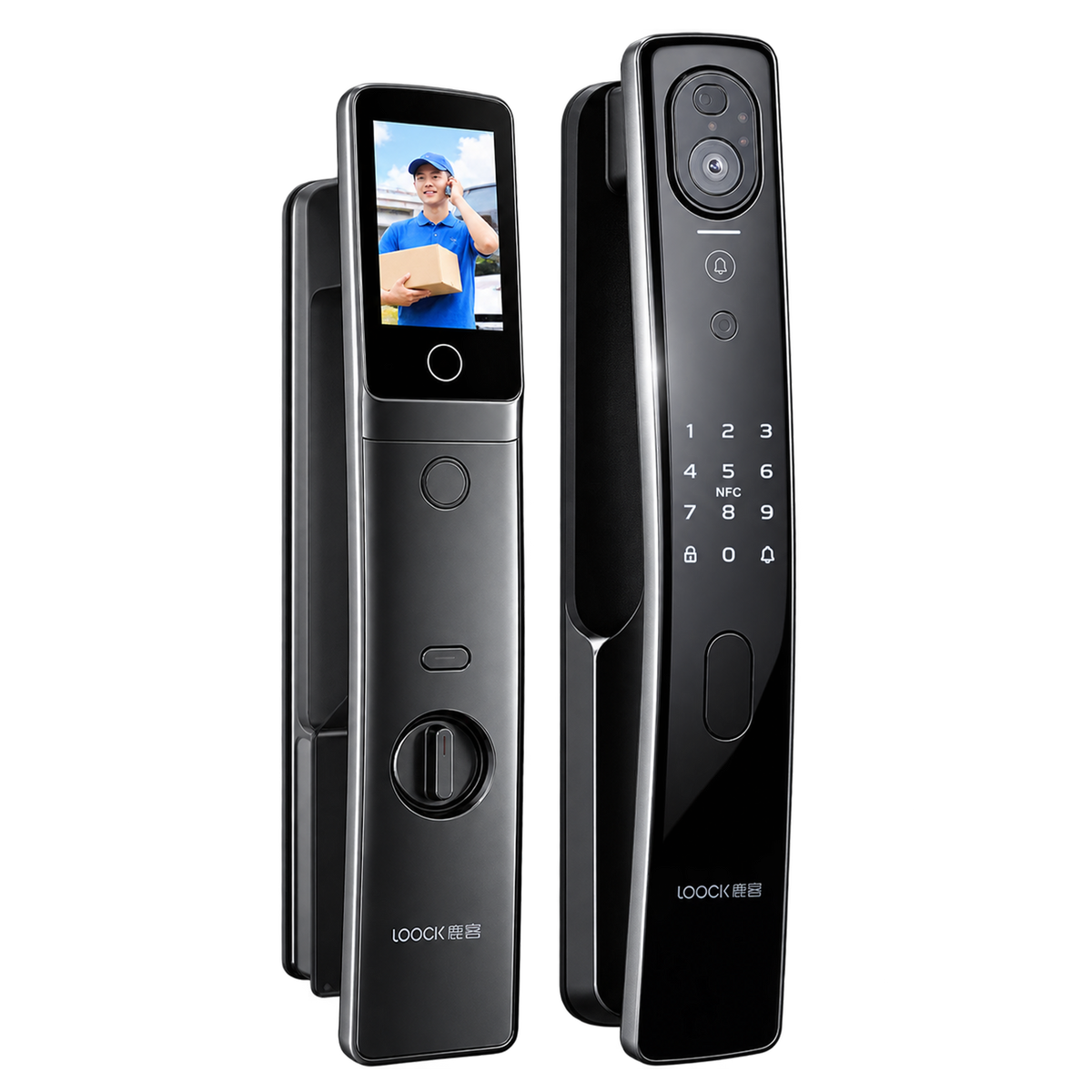 LOOCK鹿客|S50M Pro|指靜脈識別 智能貓眼 全自動電子鎖 小米生態鏈 米家APP