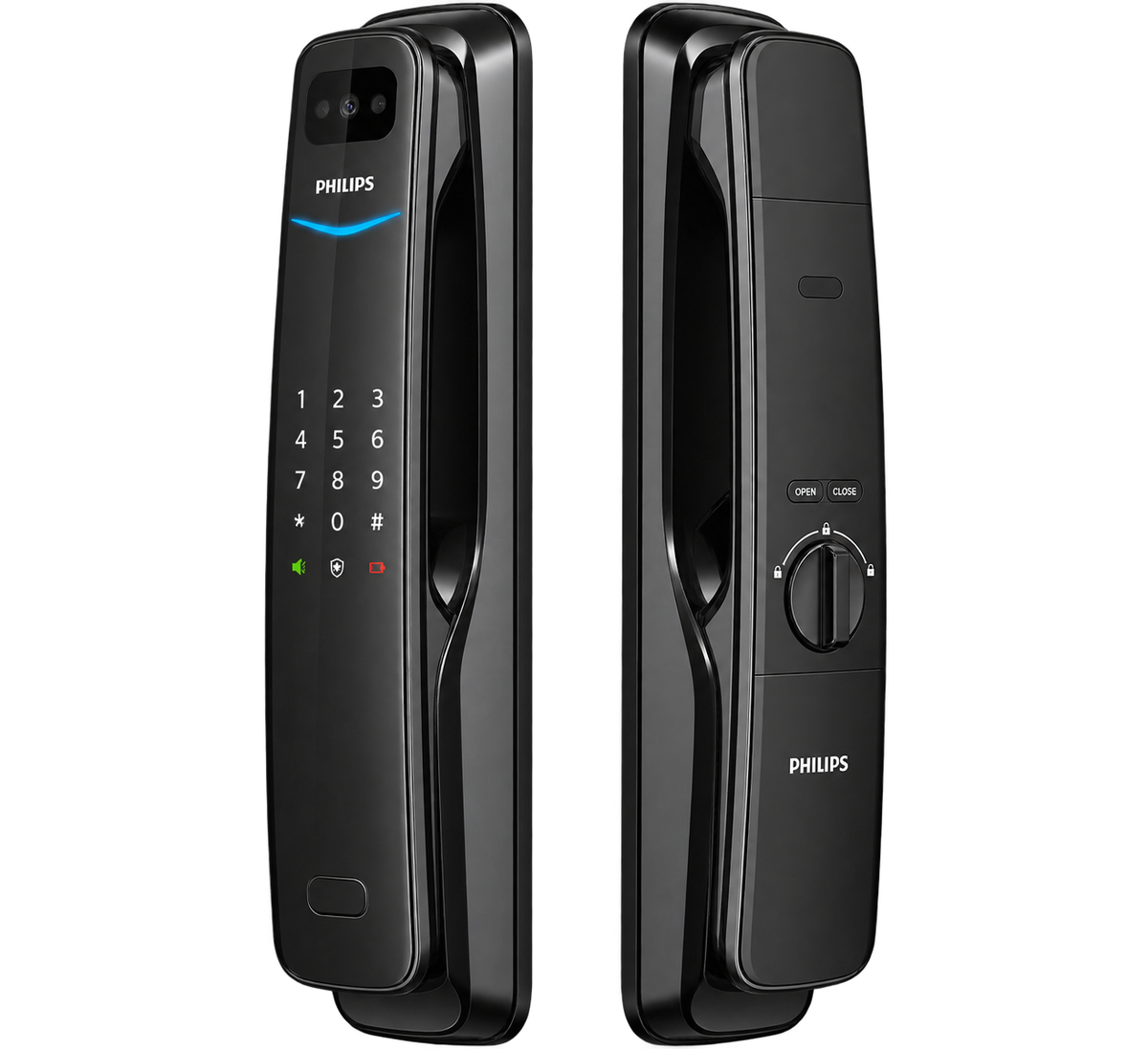 Philips飛利浦|DDL702| 智能3D超聲波人臉辨識 APP管理 電子鎖