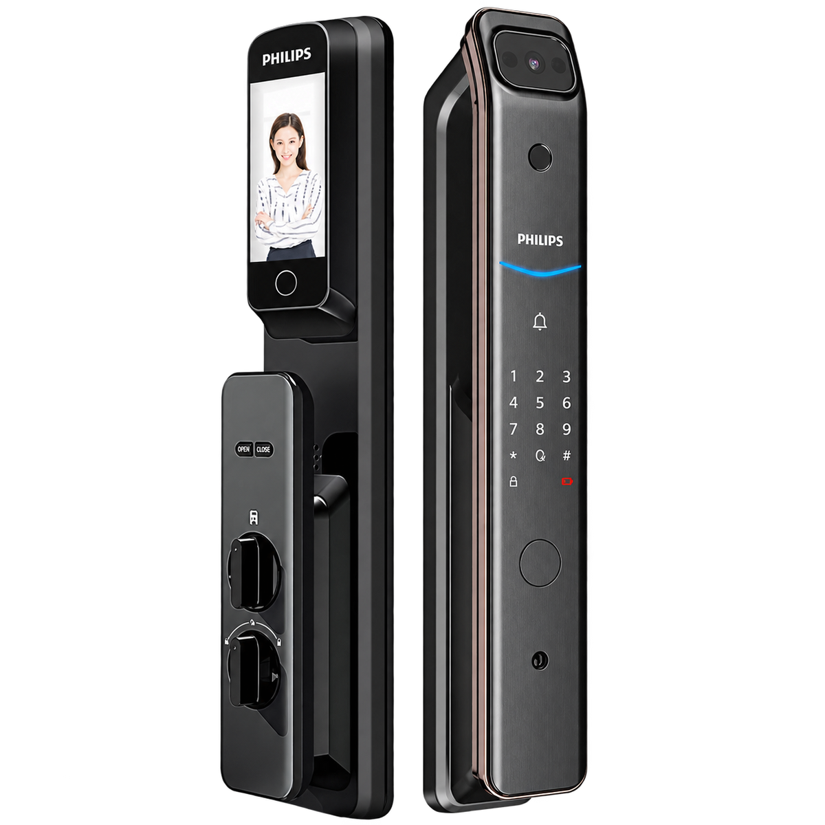 Philips飛利浦 | DDL708 | 貓眼電子鎖 可視門鈴 雙向通話