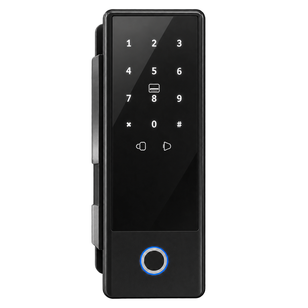 QGOGO｜M127 ｜智能玻璃門鎖｜玻璃門電子鎖